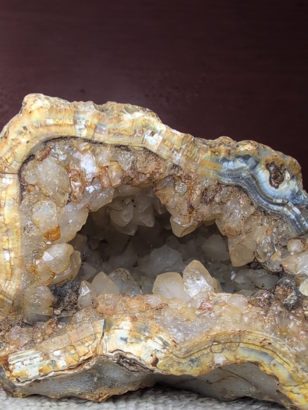 Large Crystal Picacho Geode Agate